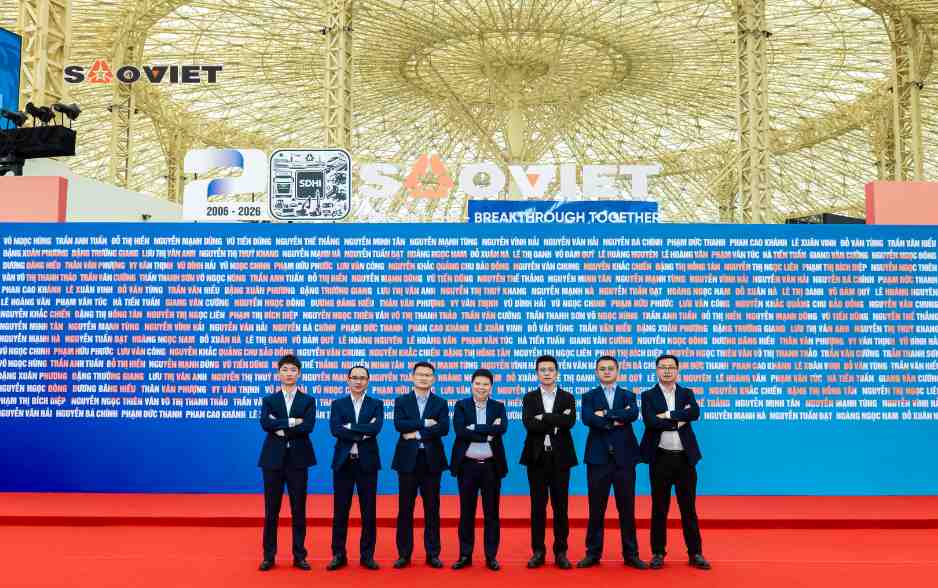 Shantui và Sao Việt bắt tay hợp tác chiến lược tại sự kiện 20 n