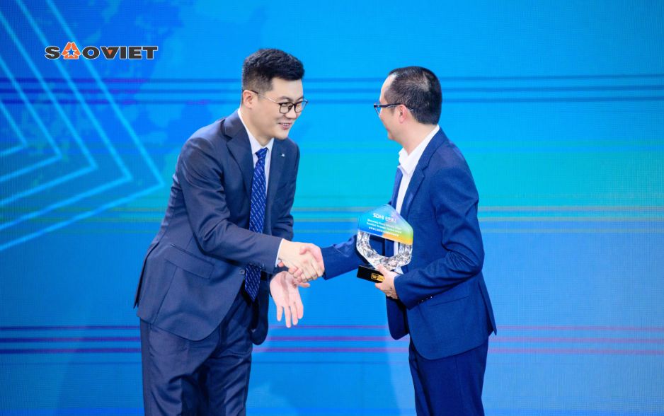 Sao Việt nhận giải thưởng Đối tác Chiến lược Toàn cầu Xuất sắc nhất