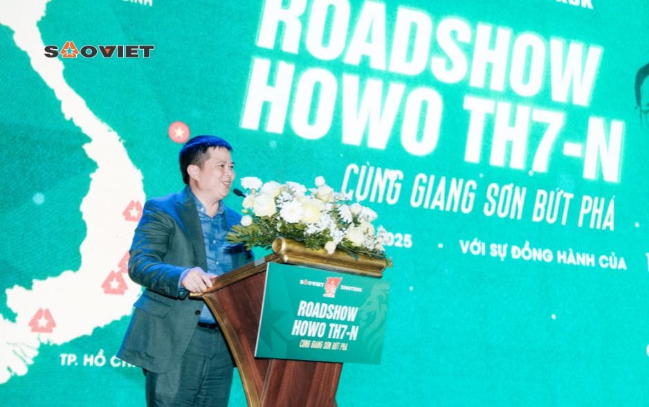 Chủ tịch Võ Ngọc Hùng phát biểu