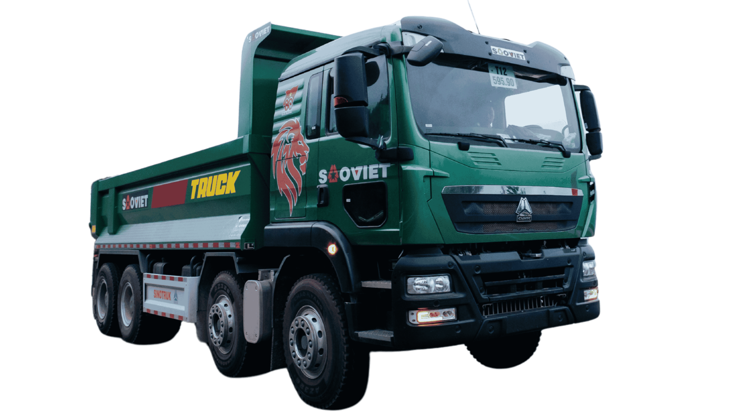 BEN 8X4 THÙNG ĐÚC TX 350