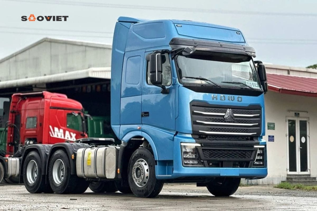 howo-th7 ngoại thất mạnh mẽ